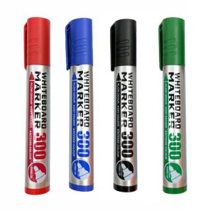 M&G Whiteboard Marker 300 Jumbo Tip AWMY22R2 - Low-Odour, Intense Colour
