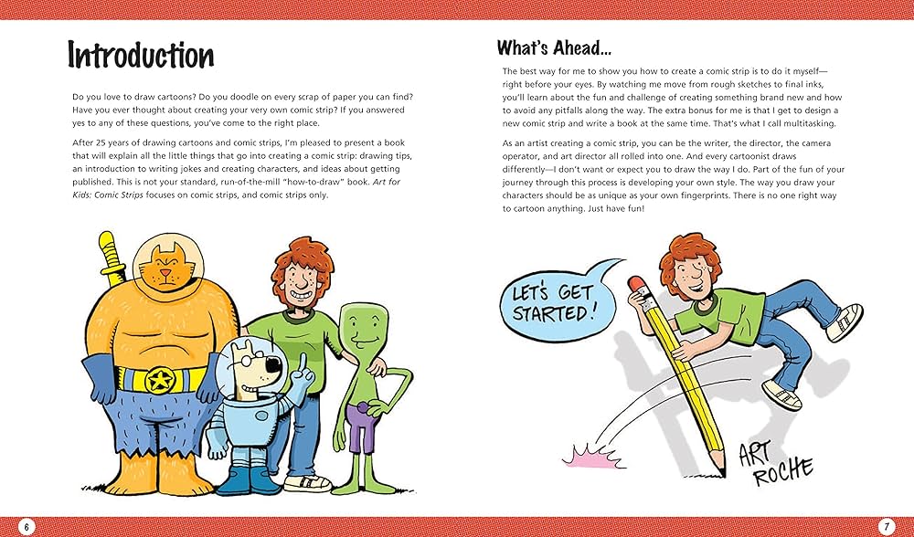 Art for Kids: Comic Strips-HARDCOVER