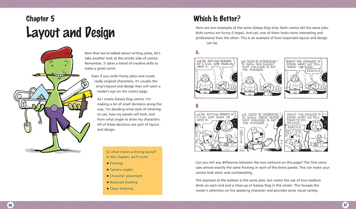 Art for Kids: Comic Strips-HARDCOVER