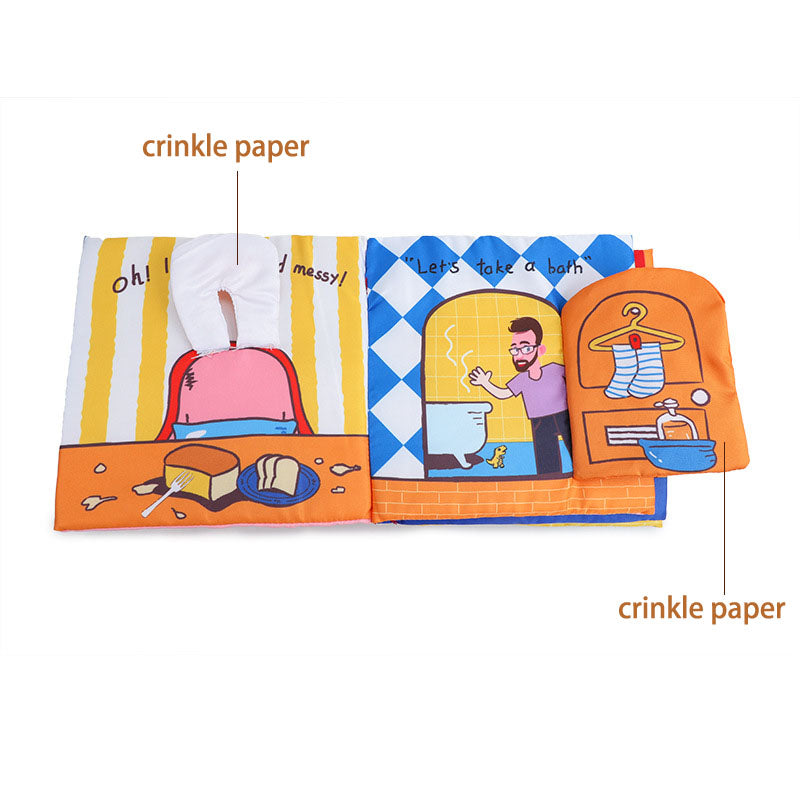 It’s Bath Time Cloth Book