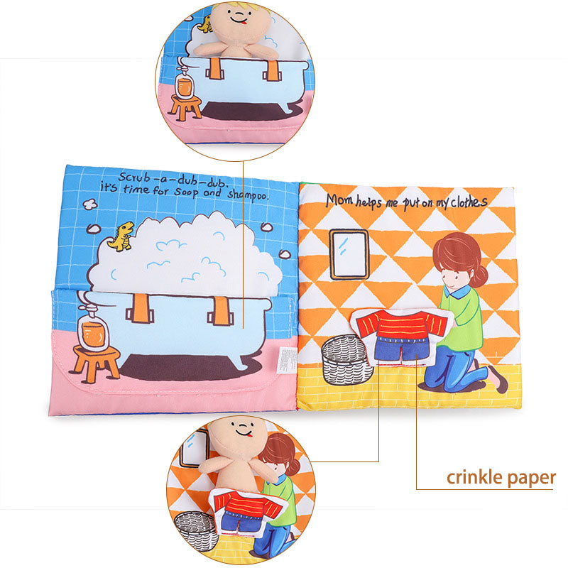 It’s Bath Time Cloth Book