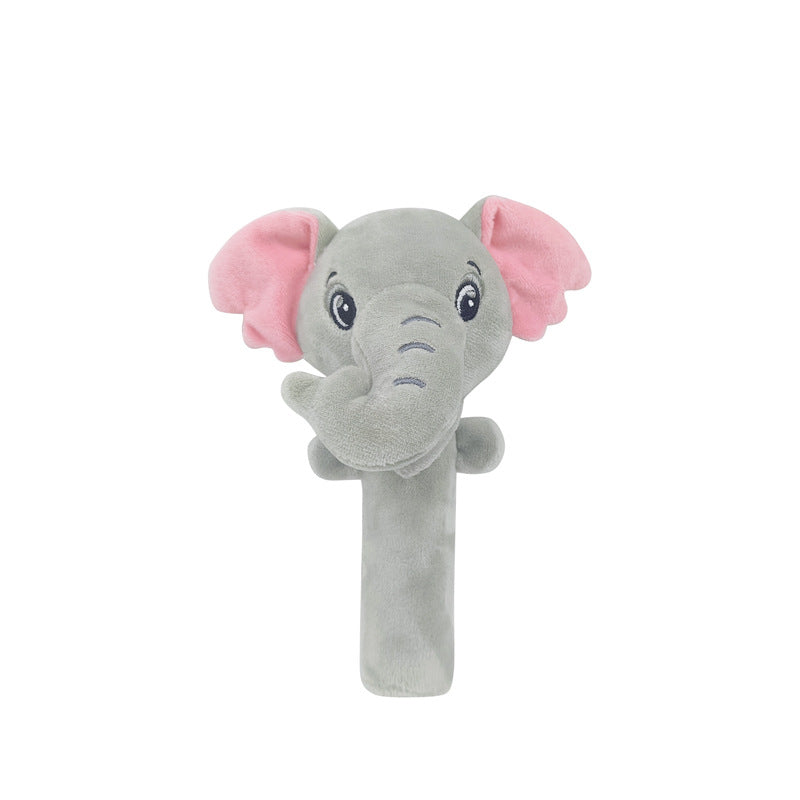 Plush Rattle Squeaky Toy (Rabbit & Elephant)