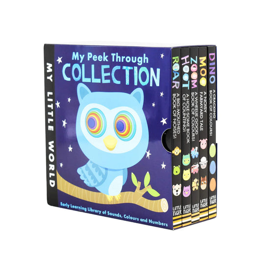 My Little World Peek Through Board Books  By Little Tiger