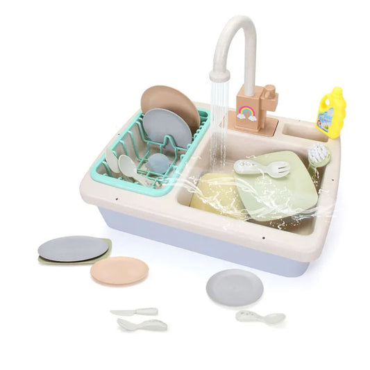 Kids Electric Kitchen Sink Toy