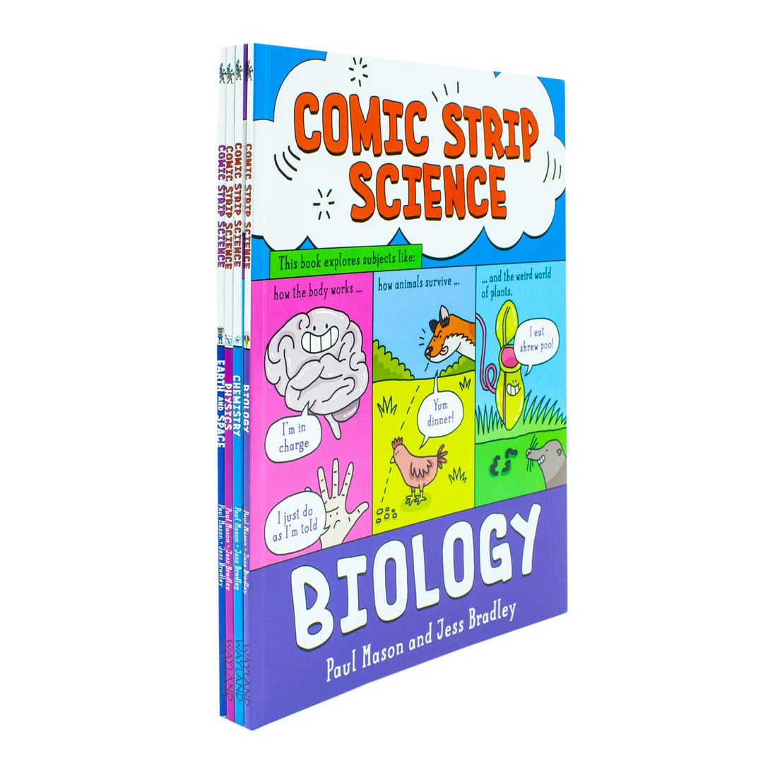 Comic Strip Science graphic-novel science book collection — Kids Library Kenya
