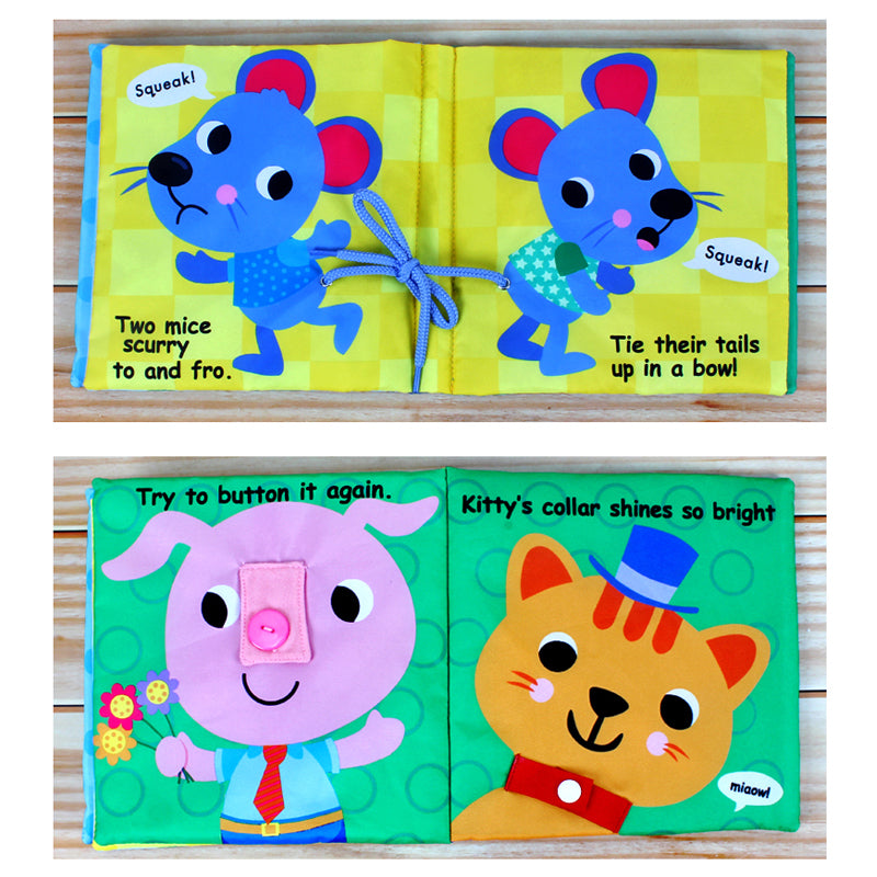 Baby’s First Cloth Activity Book