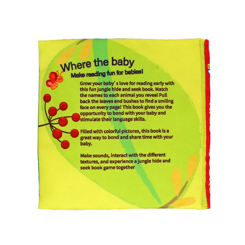 Hide and Seek in the Forest Cloth Book