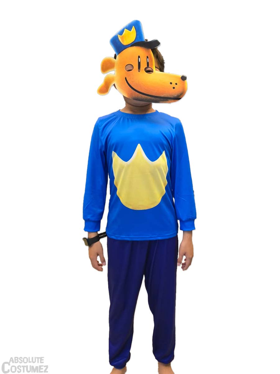 Dog Man Full Costume for Kids