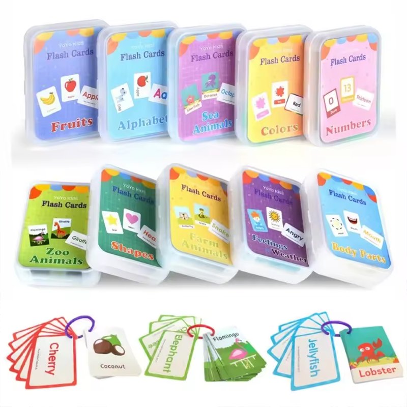 Montessori Flash Cards – Complete 10-in-1 Learning Set