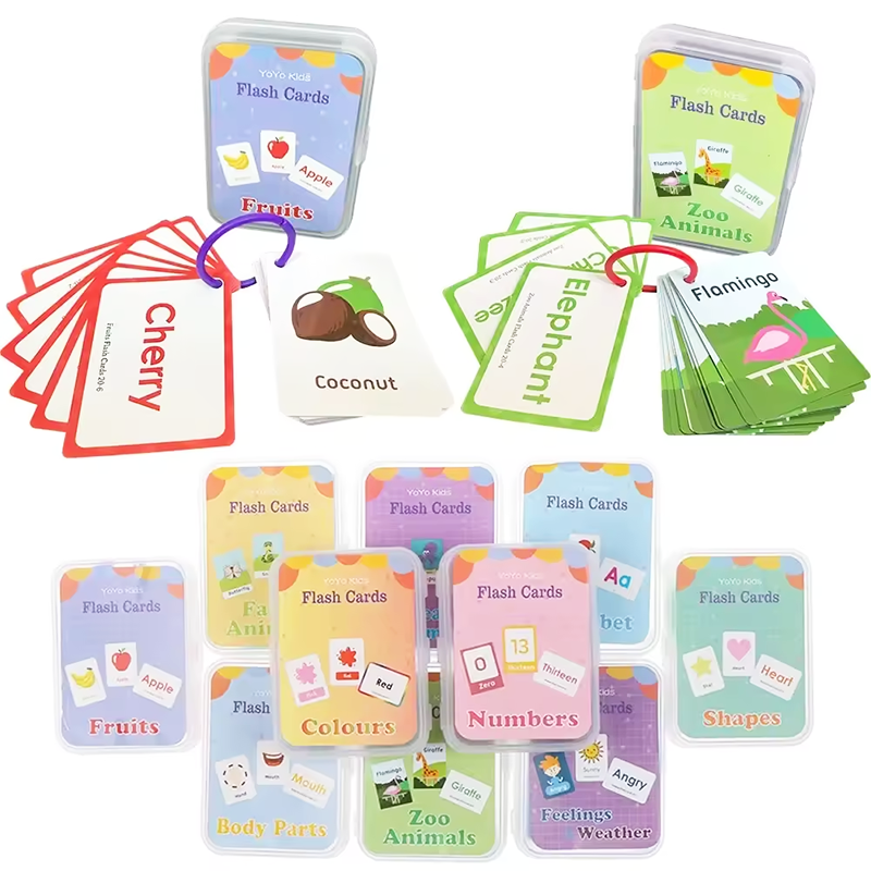 Montessori Flash Cards – Complete 10-in-1 Learning Set