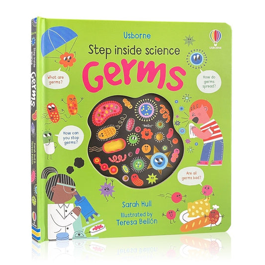 Usborne Step inside Science Germs-BOARDBOOK