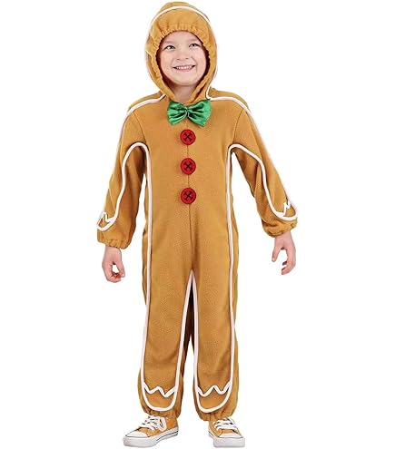 Gingerbread Man Costume for Kids