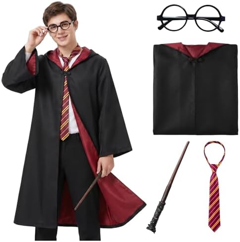 Harry Potter Wizard Costume for Children | Magical Dress-Up Costume Set