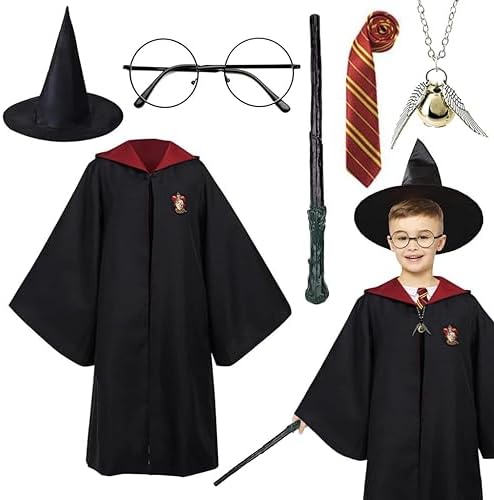 Harry Potter Wizard Costume for Children | Magical Dress-Up Costume Set