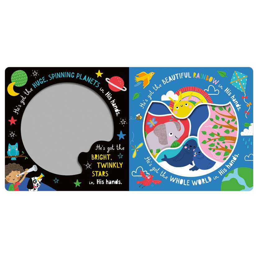 He's Got the Whole World in His Hands-BOARDBOOK