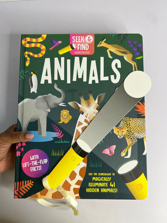 Seek And Find Torch Books-Boardbooks