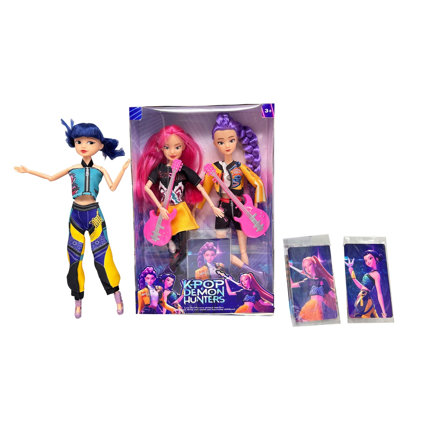 K-Pop Demon Hunters Dolls –  with Singing & Light-Up Feature