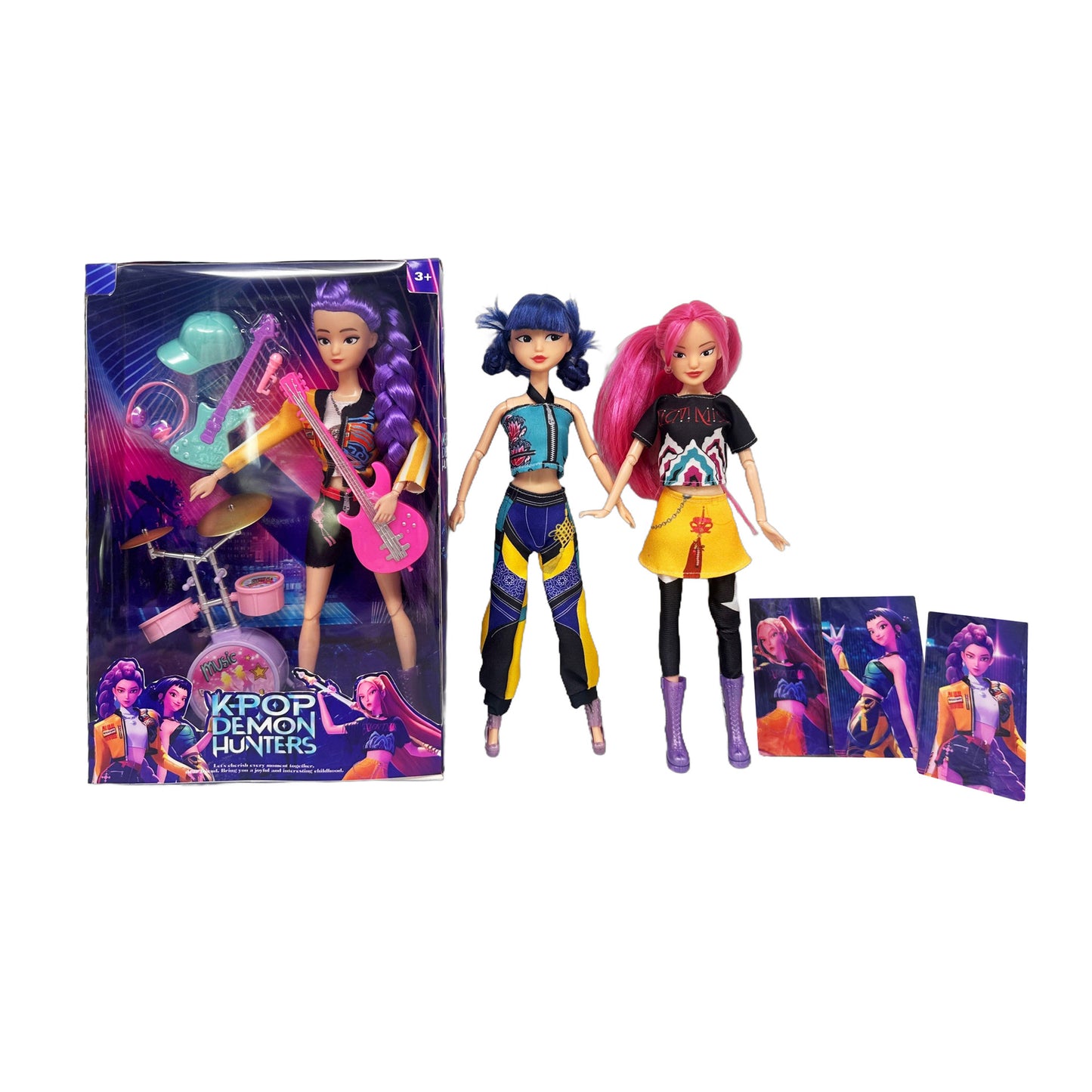 K-Pop Demon Hunters Dolls –  with Singing & Light-Up Feature