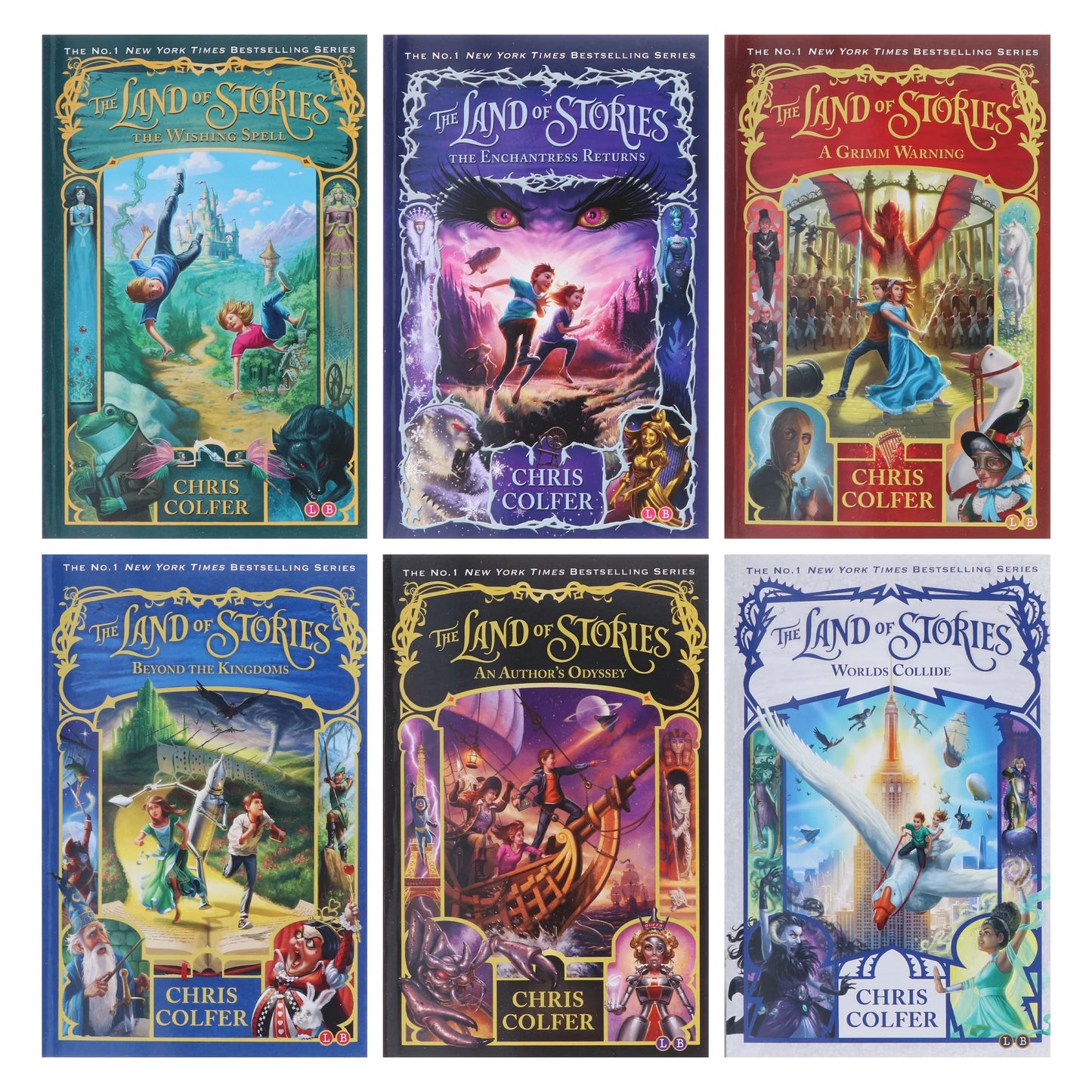 The Land of Stories 6pcs/set