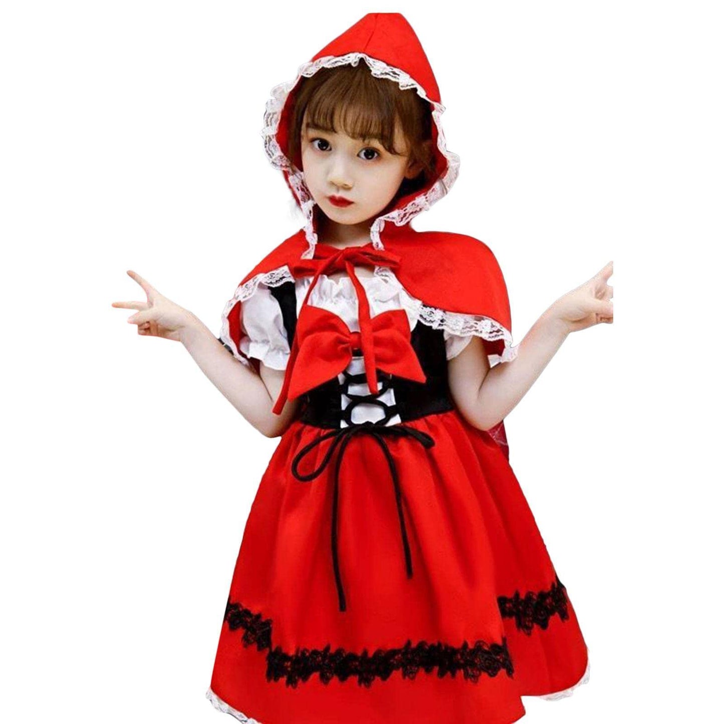 Little Red Riding Hood Costume for Girls | Fairytale Dress Up Costume