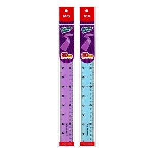 MG 30CM Soft Flexible Transparent Ruler ARL960Y7