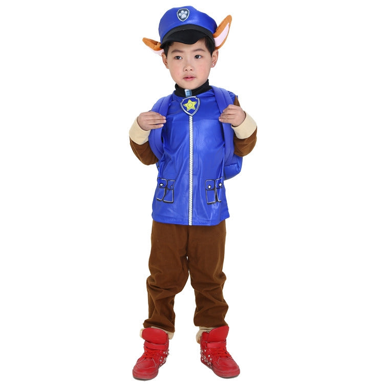 Paw Patrol Chase Costume for Children | Police Pup Dress-Up Costume