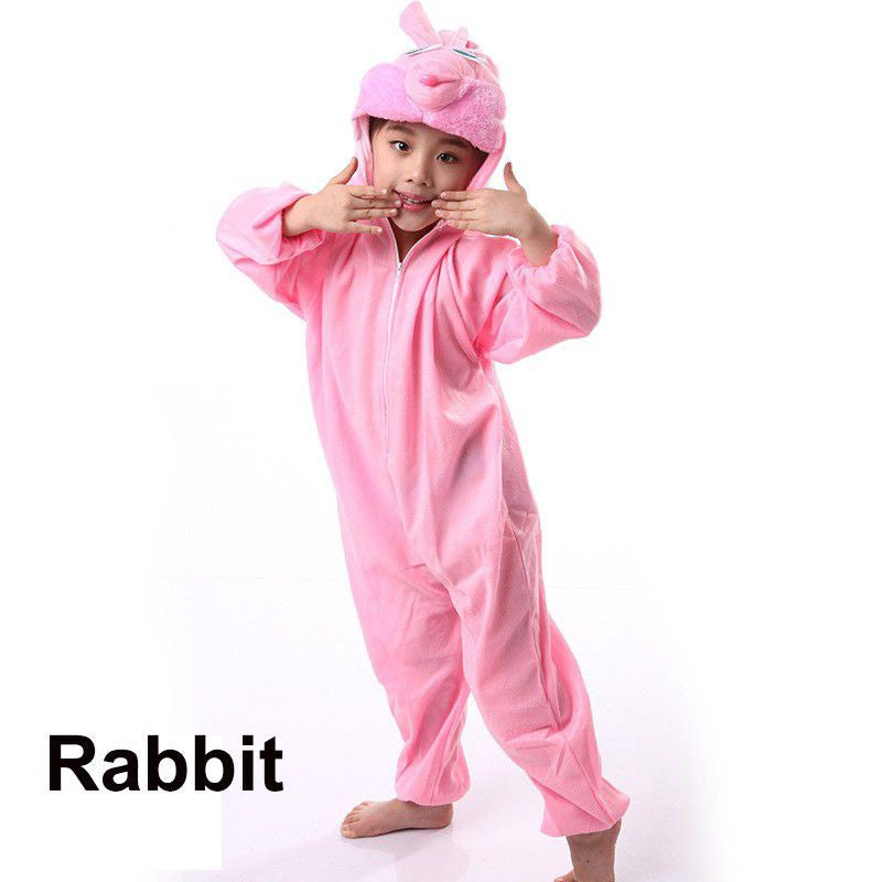 Rabbit Costume for Children | Pink Bunny Dress-Up Costume