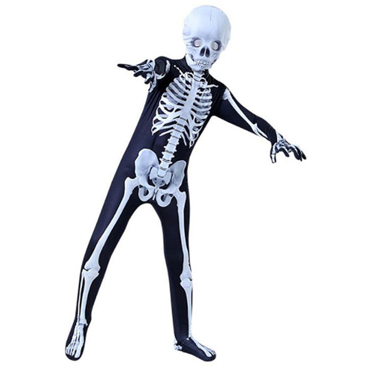 Skeleton Costume for Children | Halloween Dress-Up Costume