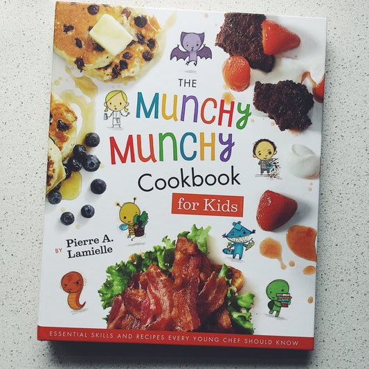 The Munchy Munchy Cookbook for Kids-HARDCOVER