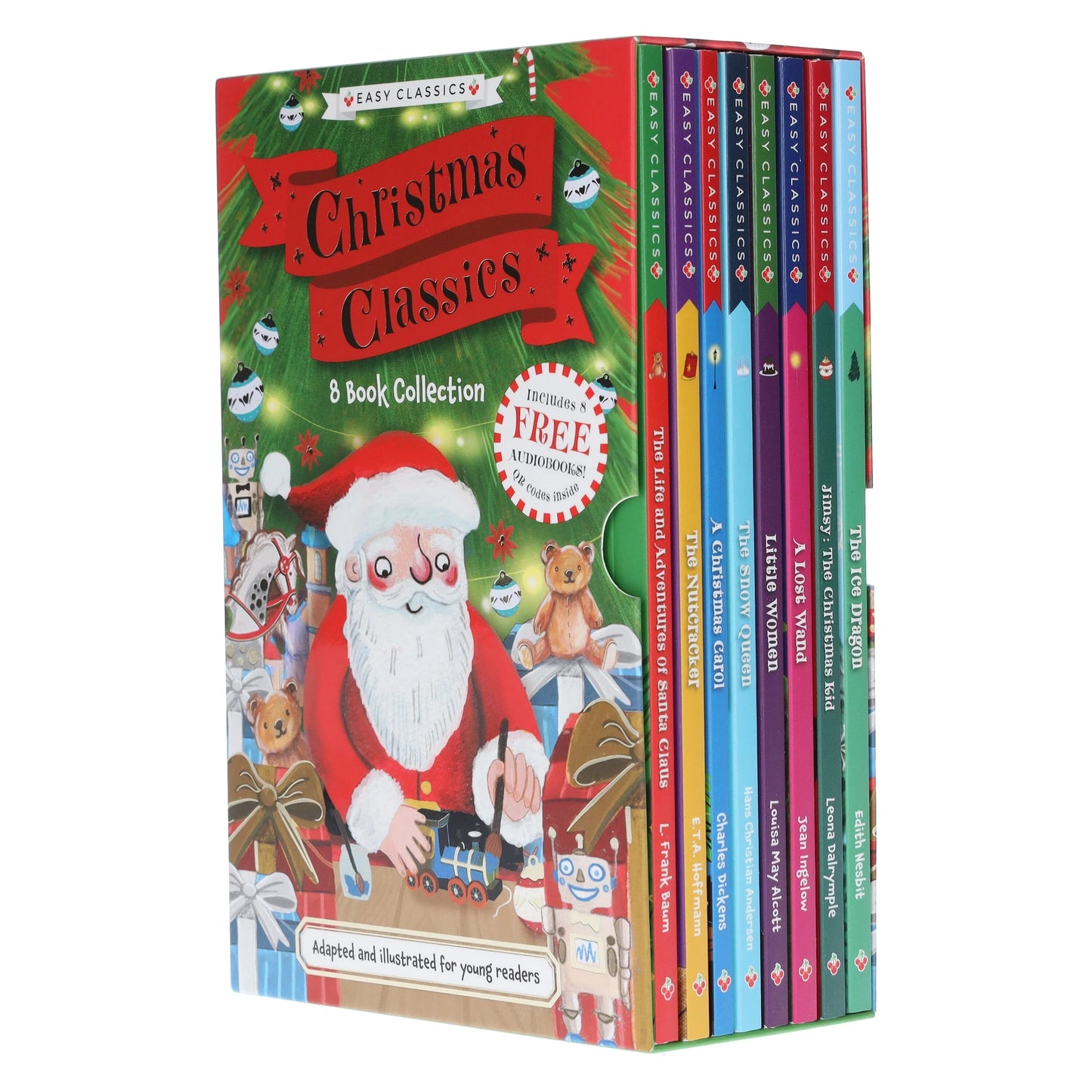 Christmas Children’s Easy Classics Collection 8 Books Box Set - Ages 7-9 - Paperback