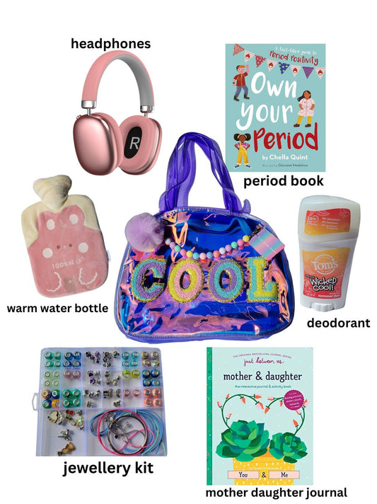 PERIOD/ SELF CARE STARTER KIT 8-14 YRS
