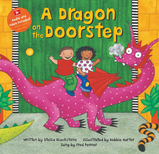 A Dragon on the Doorstep by Stella Blackstone book cover