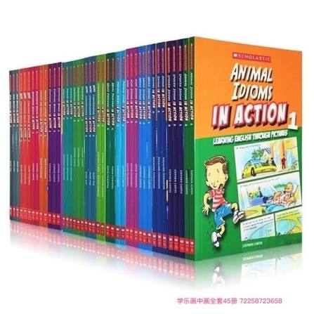 Scholastic In Action English Learning Collection | Comics for Learning English | Proverbs, Idioms, Phrasal Verbs, Conversation, Phrases & More