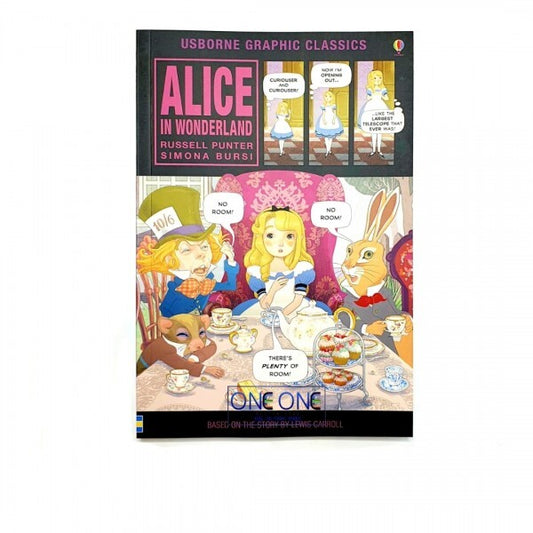Alice in Wonderland Usborne Graphic Illustrated Book