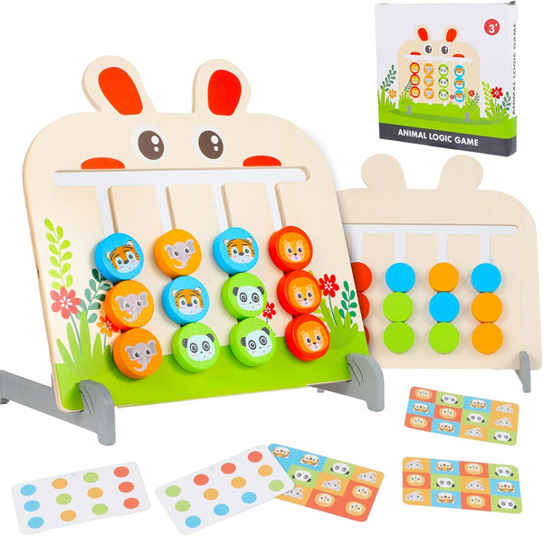 Animal Logic Game – Brain Teaser for Kids – Kids Library Kenya