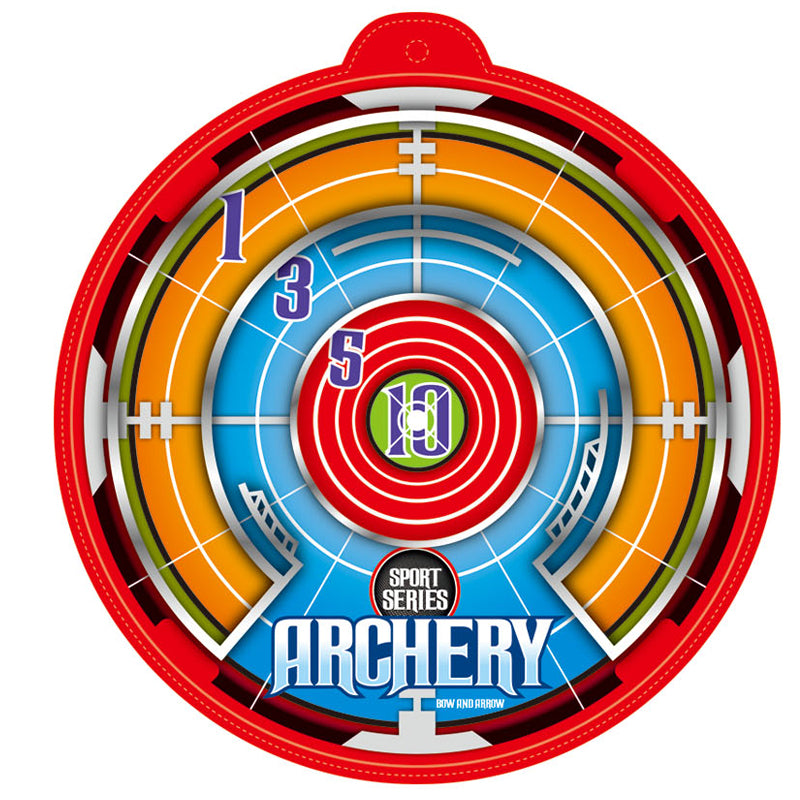 Sport Series Archery Bow & Arrow Set with Target - 3 Suction Cup Arrows