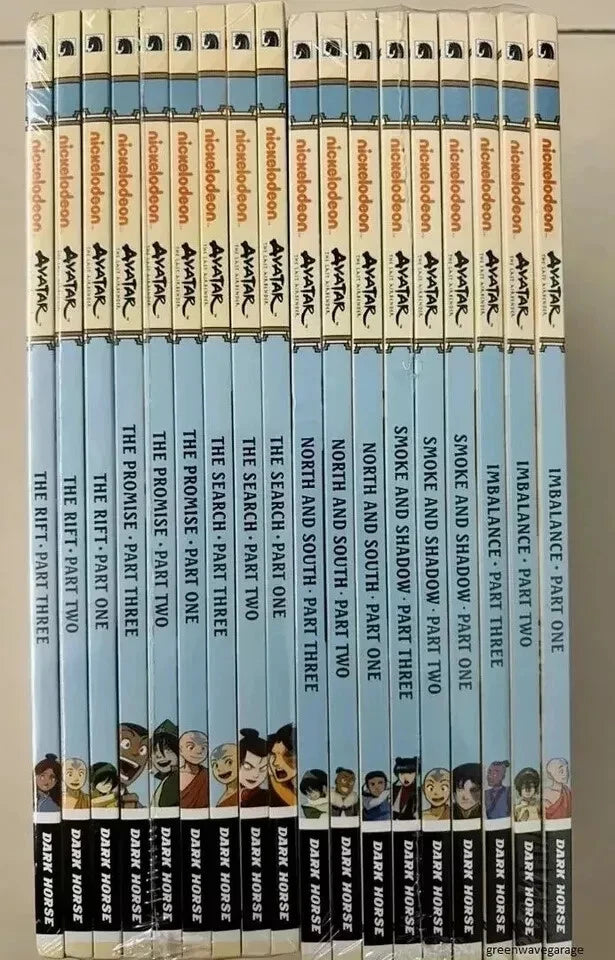 Avatar: The Last Airbender Complete Graphic Novel Collection – Comic Set