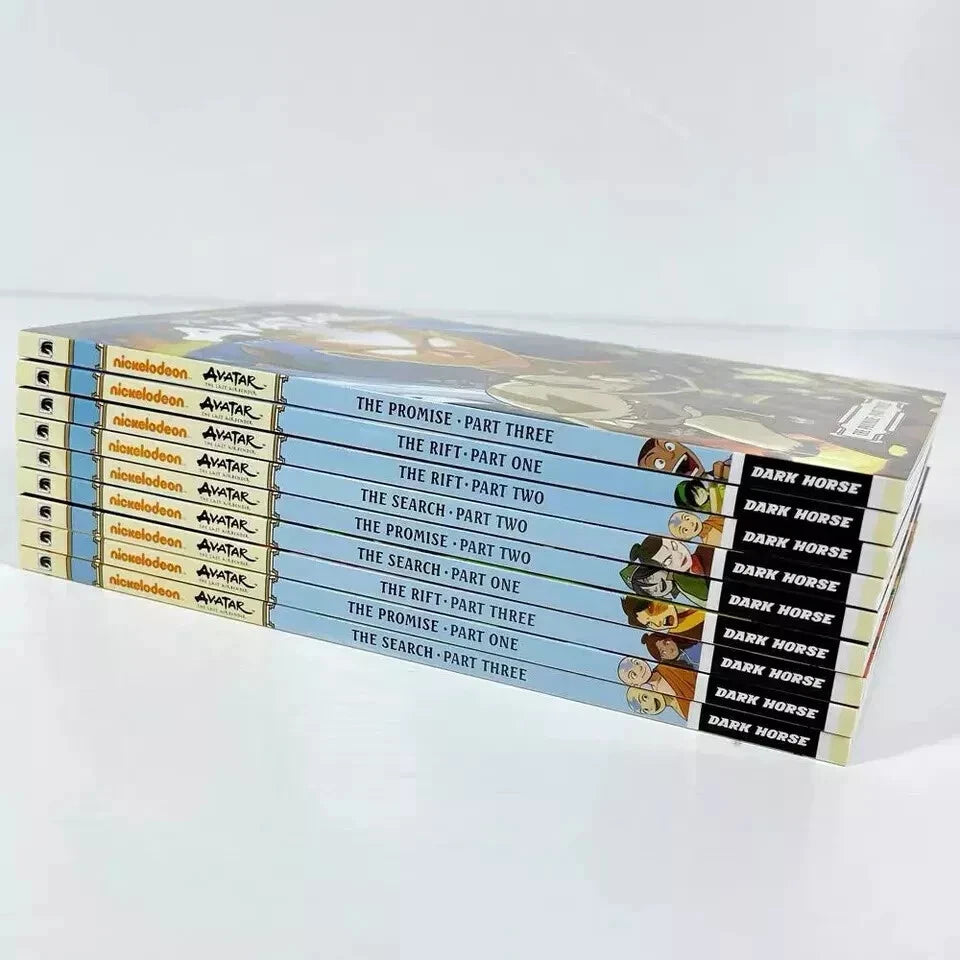 Avatar: The Last Airbender Complete Graphic Novel Collection – Comic Set