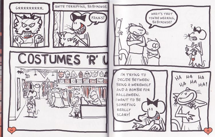Baby Mouse Book Series