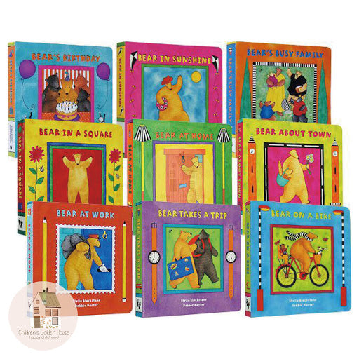 Bear Story BoardBook Collection | Complete 9 Board Book Box Set or Individual Bear Books | Children's Golden House