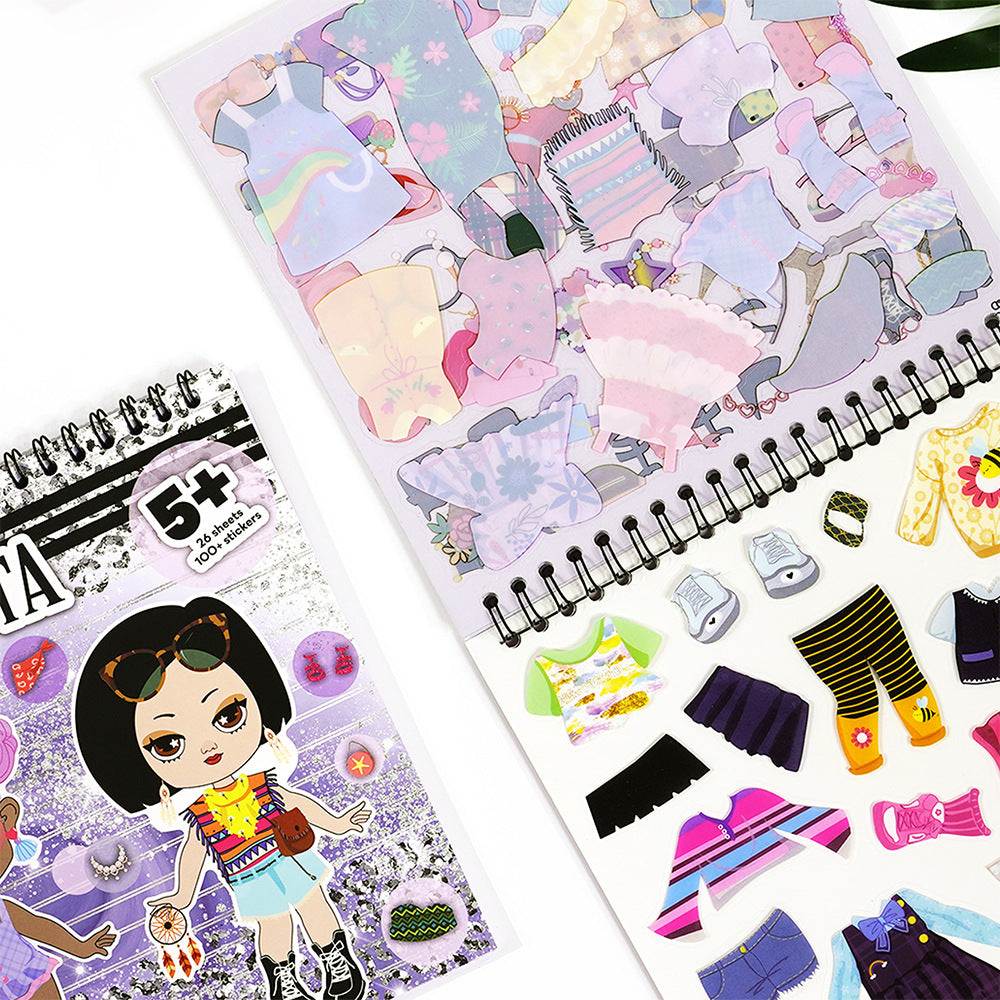 Beauty Guru Sticker & Dress-Up Activity Book – 150+ Stickers