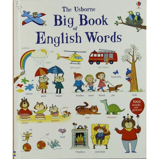 Usborne Big book of english words (Boardbook)