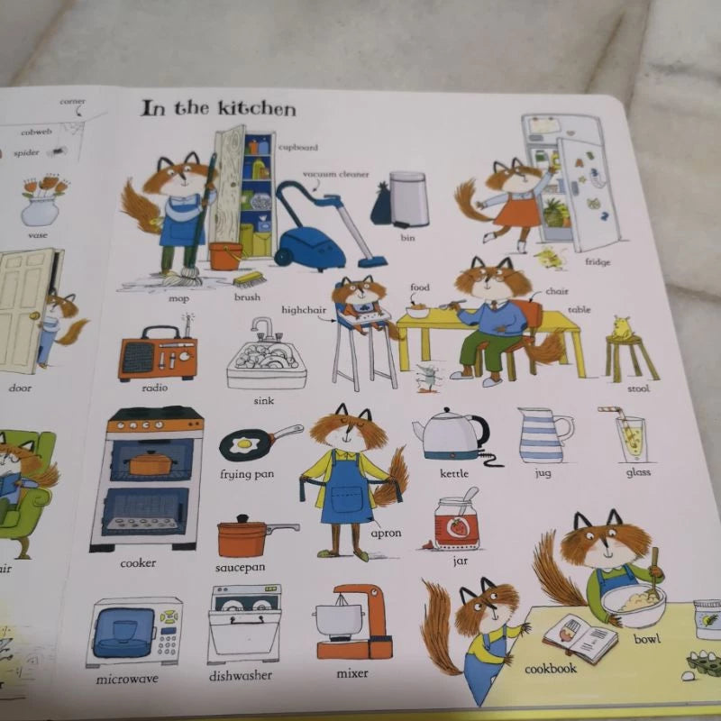 Usborne Big book of english words (Boardbook)