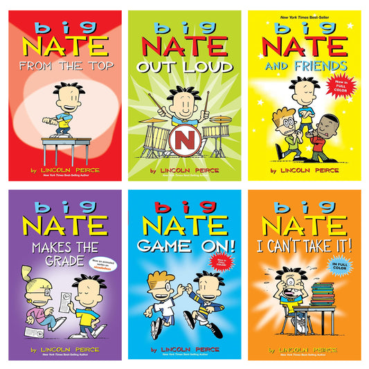 Big Nate-illustrated in FULL COLOR