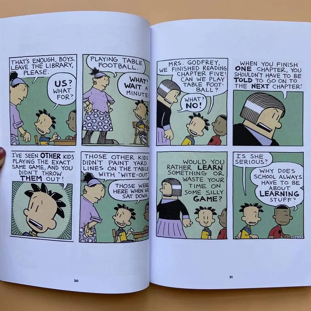 Big Nate-illustrated in FULL COLOR