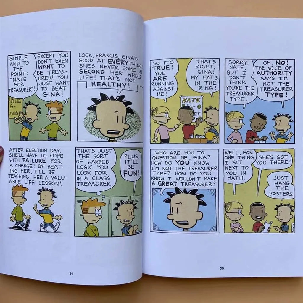 Big Nate-illustrated in FULL COLOR