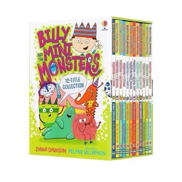 Billy and the Mini Monsters Books – Full Color Funny Illustrated Early Chapter Series