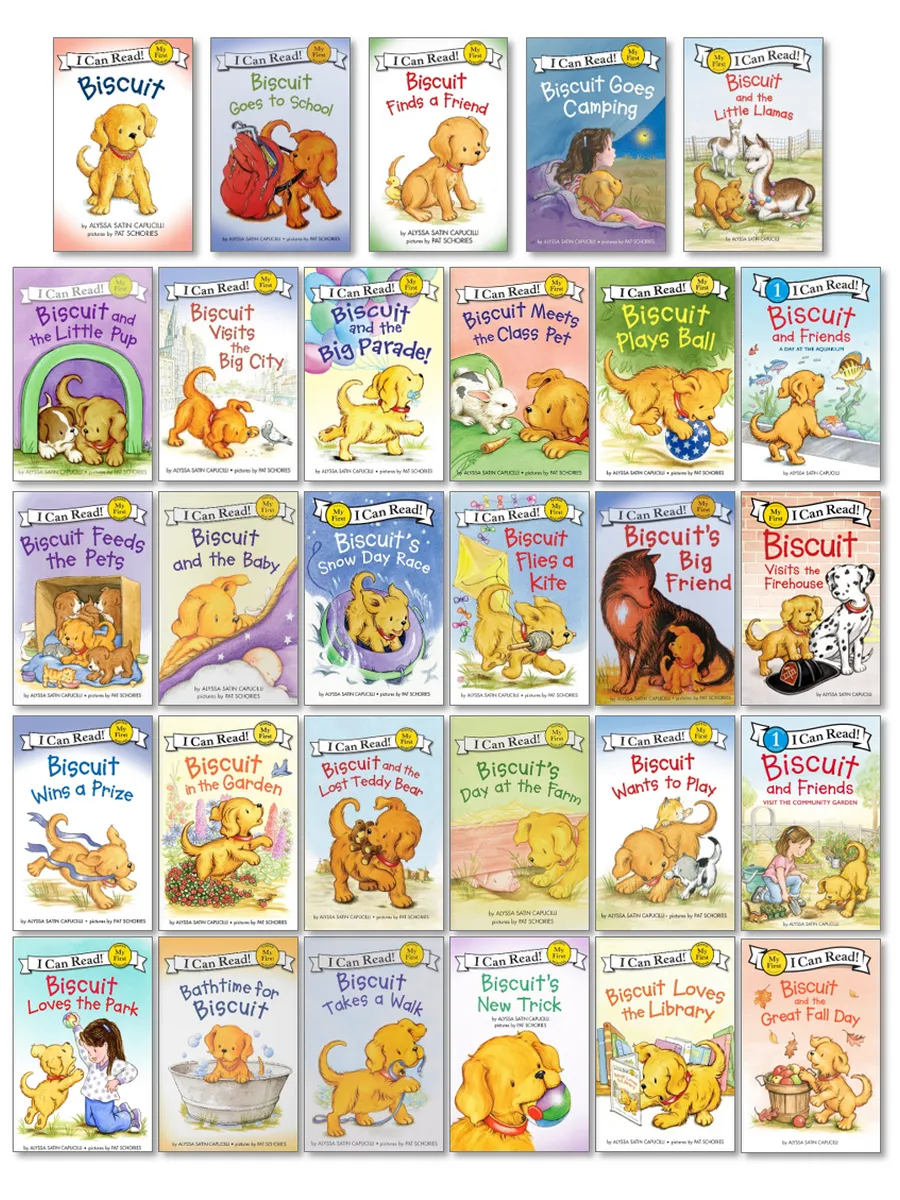 Biscuit I Can Read! Collection, my first reading – 29 Early Reader Books Set