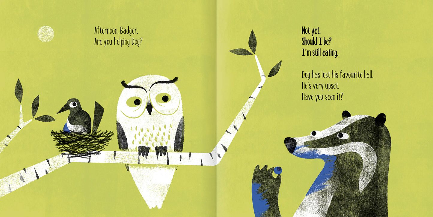 blue badger and the beautiful berry (Paperback)