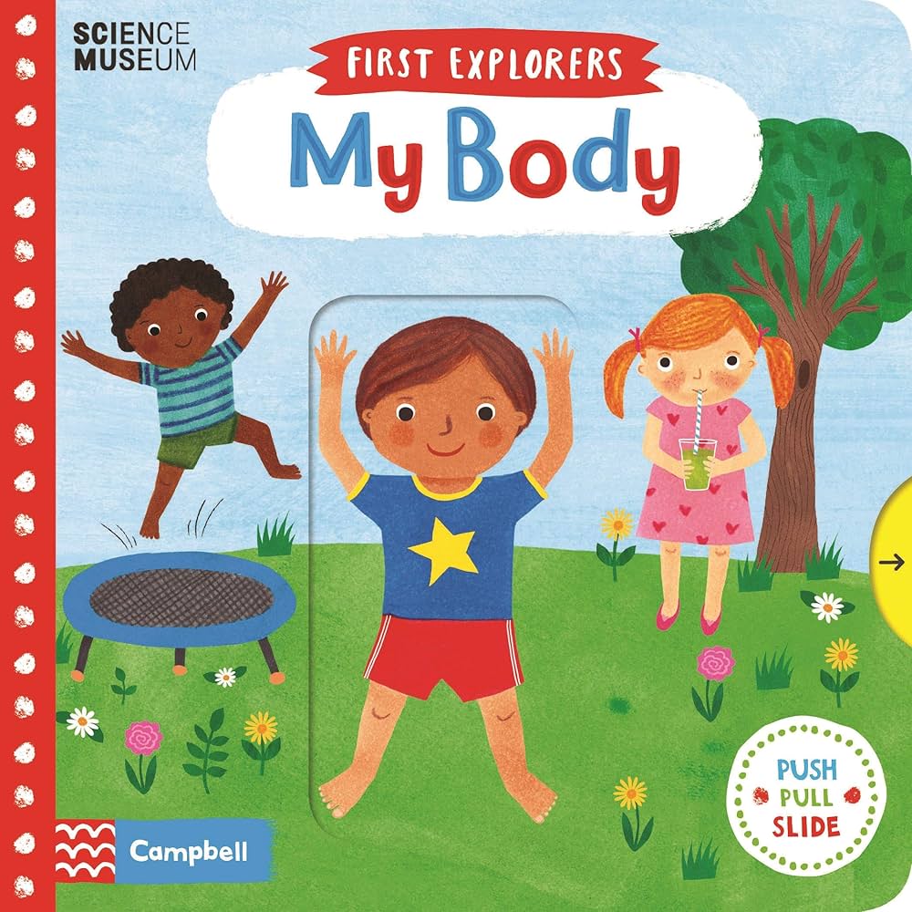 First Explorers Push Pull Slide Board Books